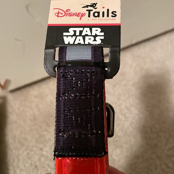 Disney Tails Star Wars dog leash/lead new.  Dark side red - Picture 3 of 8